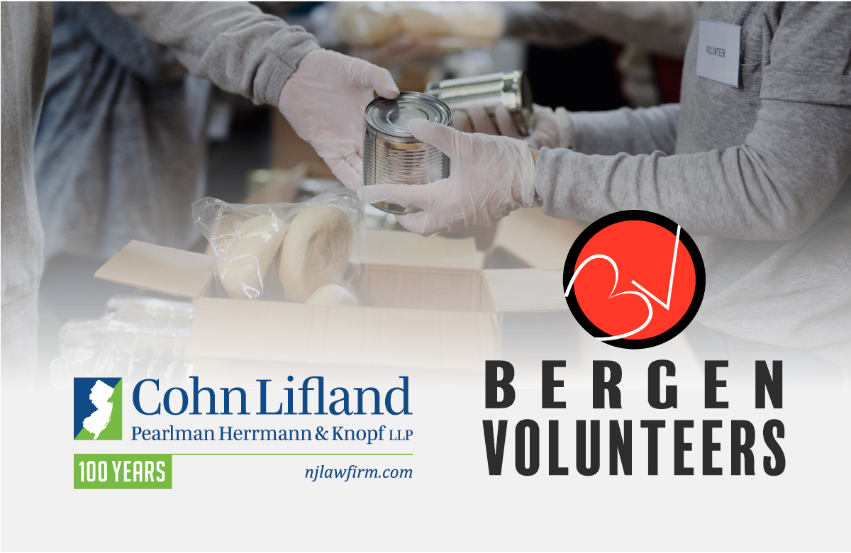 Cohn Lifland Celebrates Bergen Volunteers